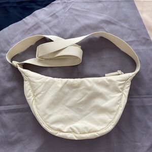 Uniqlo Cream Crossbody Bag